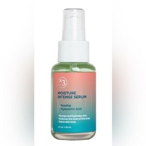 No 3 Beauty Moisture Intense Serum Rosehip Hyloronic Acid NEW